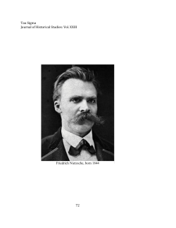 nietzche`s replacement for morality: will to power