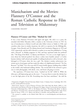 Manichaeism and the Movies