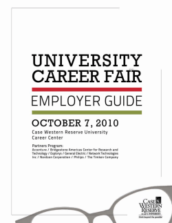 Career Center - Division of Student Affairs - CWRU