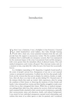 Saving San Francisco: Relief and Recovery after