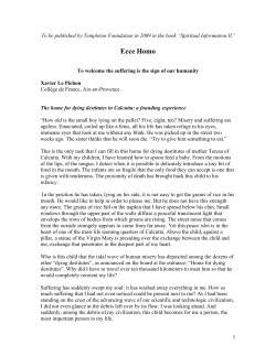 Ecce Homo - On Being