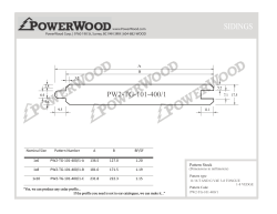 11-16 T AND G V4E 3-8 TONGUE (millimeters)