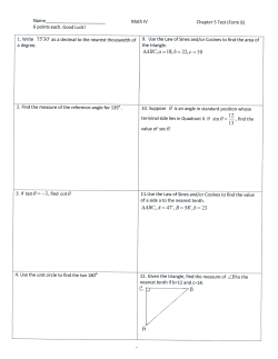 3.lf tan0 - -3, find cot9
