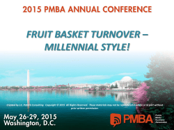 fruit basket turnover &ndash; millennial style!
