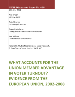 Paper submitted to the Special 50th Anniversary issue of Relations