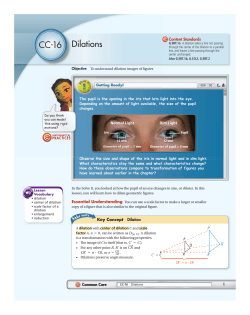 9-6 Dilations