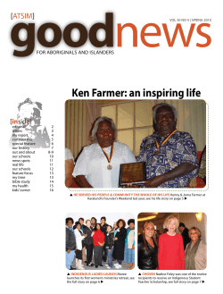 - Aboriginal and Torres Strait Islander Ministries