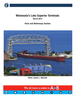Minnesota`s Lake Superior Terminals
