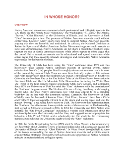 Lesson Plan 2 - In Whose Honor