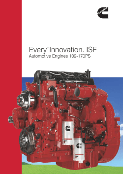 Every&trade; Innovation. ISF