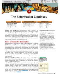 The Reformation