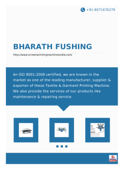 garments printing machines