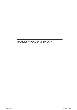 bollywood`s india - South Asia Center