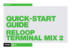 Serato Quick Start Guides