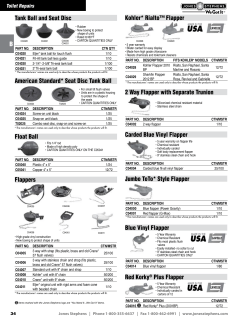 B Kohler* Rialto&trade; Flapper 2 Way Flapper with Separate Trunion