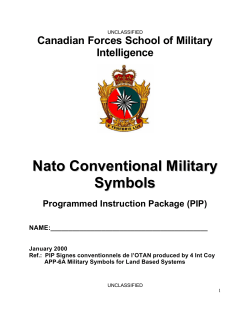 Nato Conventional Military Symbols