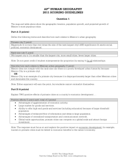 ap&reg; human geography 2011 scoring guidelines - AP Central