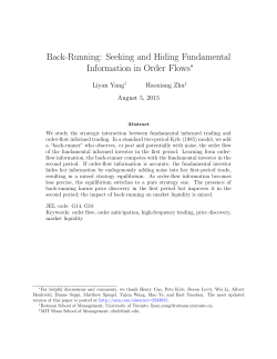 Seeking and Hiding Fundamental Information in Order Flows