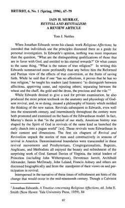 REVIVAL AND REVIVAliSM - Biblical Studies.org.uk