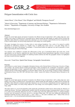 Polygon Generalization with Circle Arcs