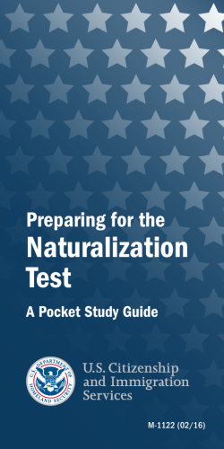 Naturalization Test