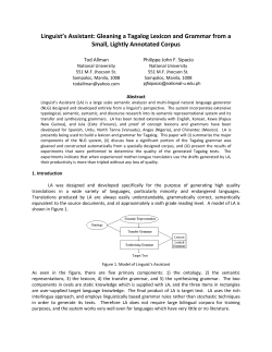 Paper - The Bible Translator`s Assistant