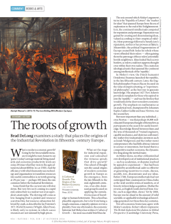 The roots of growth