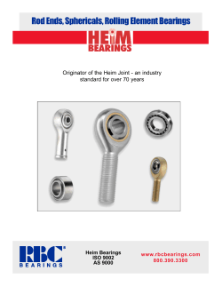 Heim Rod Ends Catalog - Accent Bearings Company, Inc.