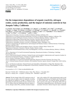 On the temperature dependence of organic reactivity, nitrogen