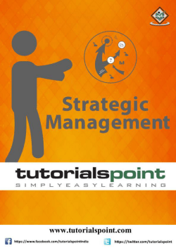Strategic Management Tutorial