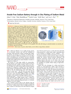 An Anode-Free Sodium Battery through In