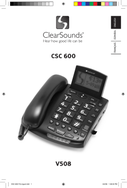 ClearSounds CSC600 Amplified Freedom Telephone