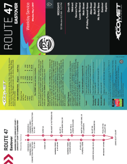 route 47 - The Comet