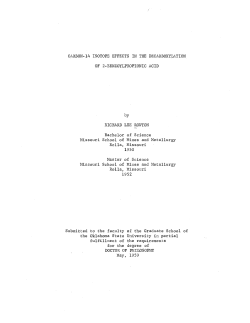 CARBON-14 ISOTOPE EFFECTS IN THE DECARBOXYLATION OF