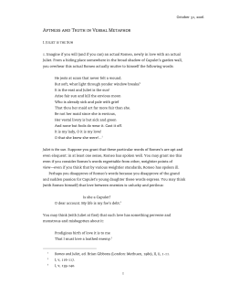 Aptness and Truth in Verbal Metaphor