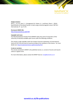 Quantification of the phase fraction in steel using an electromagnetic