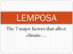 The 7 major factors that affect climate&hellip;