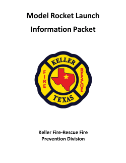 Model Rocket Launch Information Packet