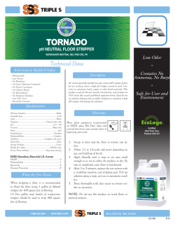 pH NEUTRAL FLOOR STRIPPER