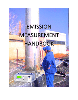 EMISSION MEASUREMENT HANDBOOK