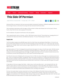 Penntex Media Alert This Side of Permian