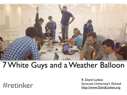 7 White Guys and a Weather Balloon
