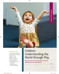 Children Understanding the World through Play