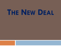 The New Deal