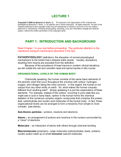 lecture 1 part 1: introduction and background
