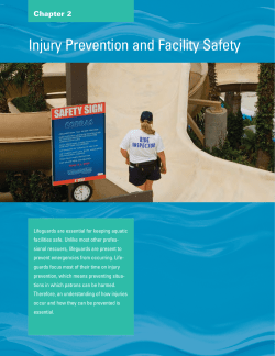 Injury Prevention and Facility Safety
