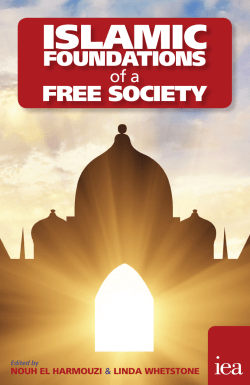 Islamic foundations for a Free Society