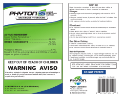 E68563.SOUTE.P01.Phyton 35 Eight Ounce Bottle Labels