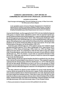 arduennensis, (Pezizales, Ascomycota