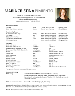 mar&iacute;a cristina pimiento